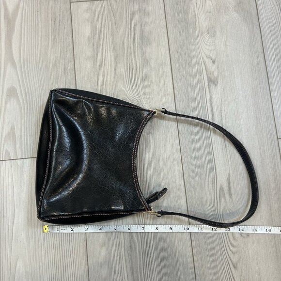 Liz Claiborne Black Leather Bag - Picture 11 of 11